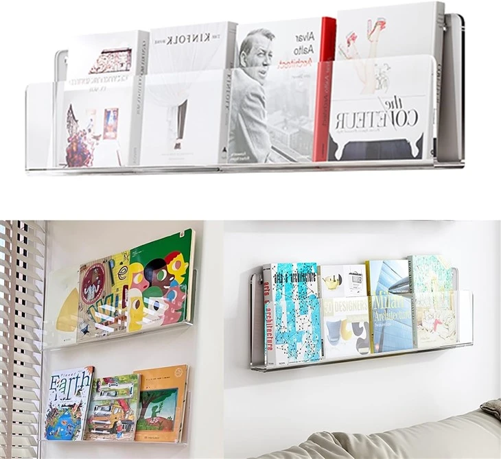 Acrylic Newspaper Display Stand