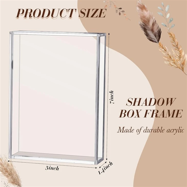 Custom Acrylic Shadow Box Custom Acrylic Shadow Box