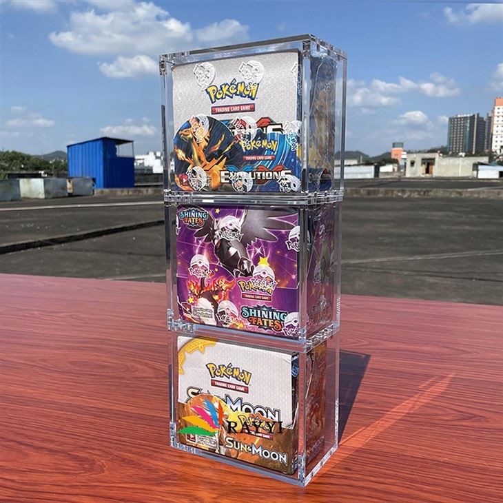 Acrylic Pokémon Elite Trainer Box Display Case Acrylic Pokémon Elite Trainer Box Display Case