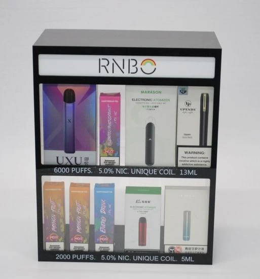 Acrylic 2-Layer Vape Pens Display Stand