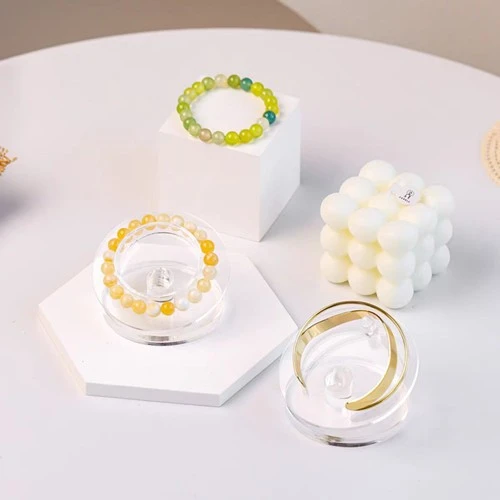 Acrylic Bracelet & Bangle Display Stand For Shops Acrylic Bracelet & Bangle Display Stand For Shops