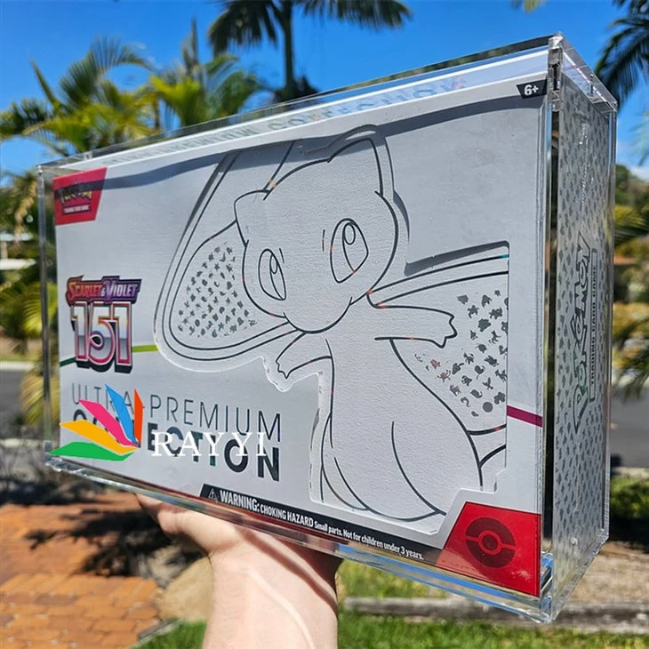 Acrylic Case Display For Pokémon 151 Ultra Premium Collection Box