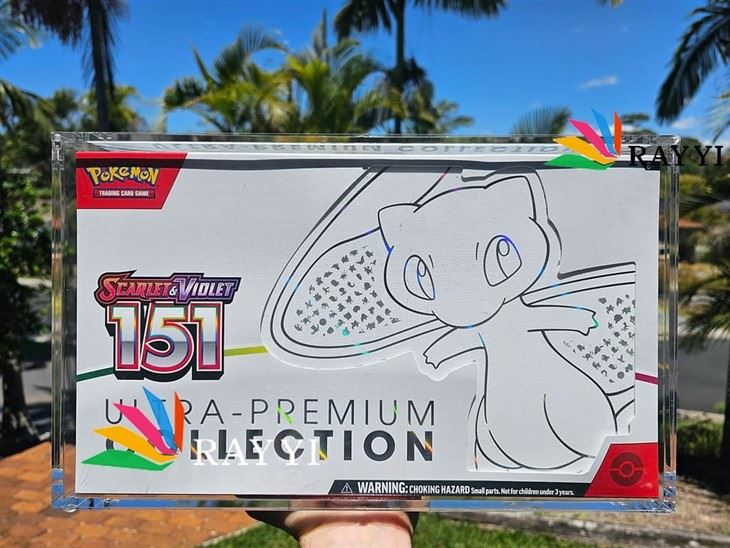 Acrylic Case Display For Pokémon 151 Ultra Premium Collection Box
