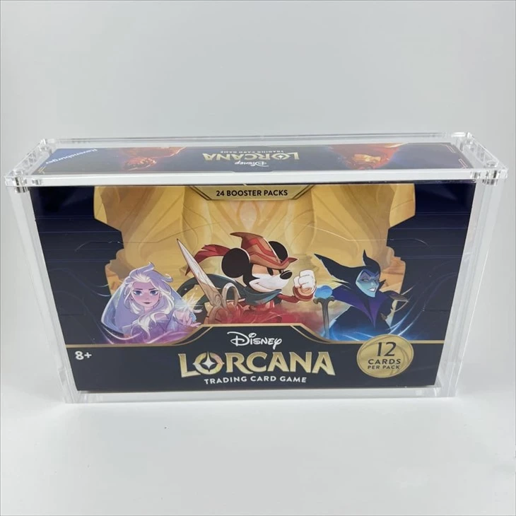 Acrylic Display Case For Disney Lorcana Booster Box Chapters