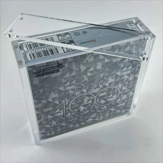 Acrylic Disney Lorcana Booster Box Japanese Display Case Acrylic Disney Lorcana Booster Box Japanese Display Case