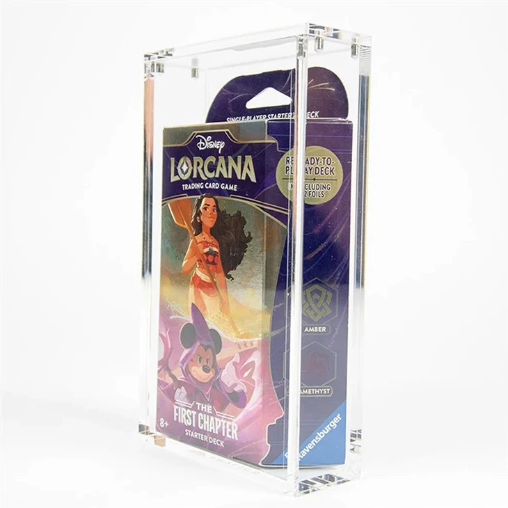 Acrylic Disney Lorcana Starter Theme Deck Display Case
