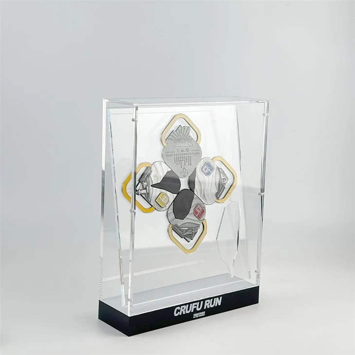 Acrylic Display Box For Sports Medal Acrylic Display Box For Sports Medal