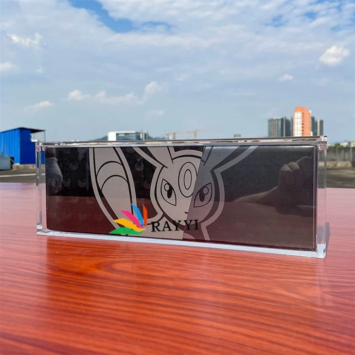 Acrylic Display Case For Pokemon Traditional Chinese 5th Anniversary Premium Card Set Box Acrylic Display Case For Pokemon Traditional Chinese 5th Anniversary Premium Card Set Box