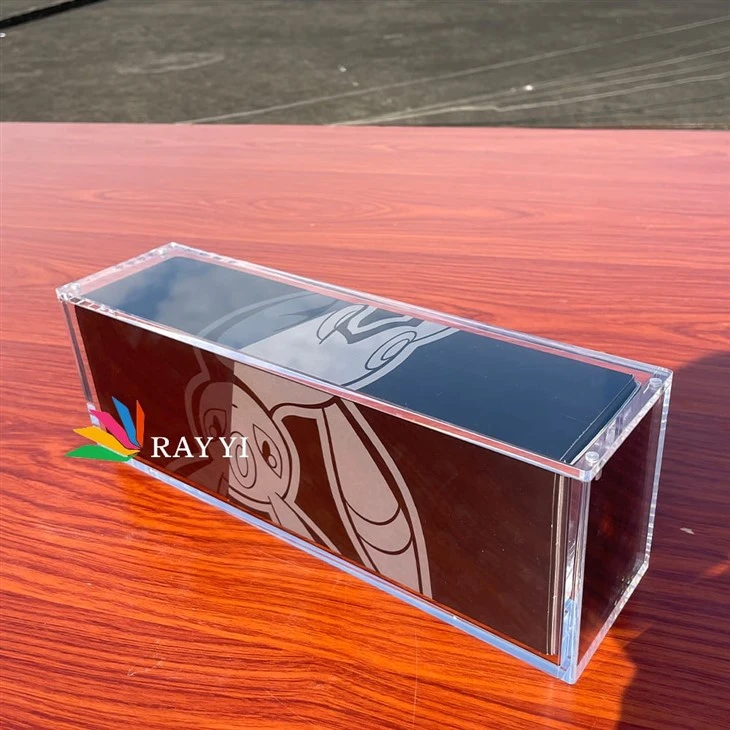 Acrylic Display Case For Pokemon Traditional Chinese 5th Anniversary Premium Card Set Box Acrylic Display Case For Pokemon Traditional Chinese 5th Anniversary Premium Card Set Box