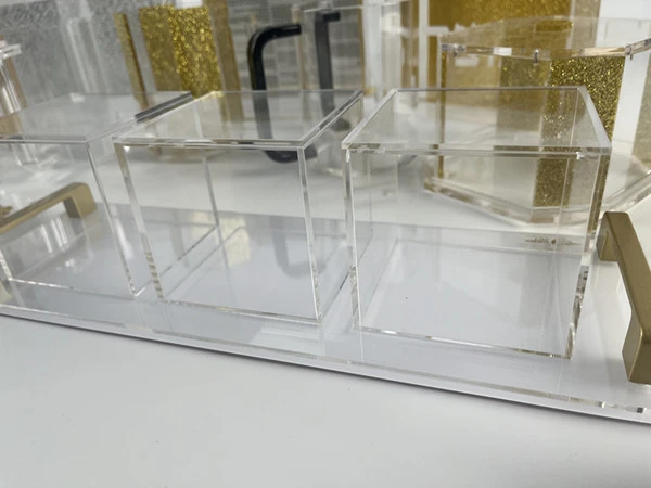 Acrylic Kosher Pastry Box With Tray Acrylic Kosher Pastry Box With Tray