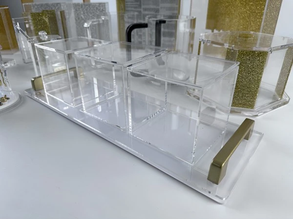 Acrylic Kosher Pastry Box With Tray Acrylic Kosher Pastry Box With Tray