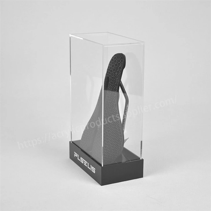 Acrylic Mountain Bike Seat Display Box Acrylic Mountain Bike Seat Display Box