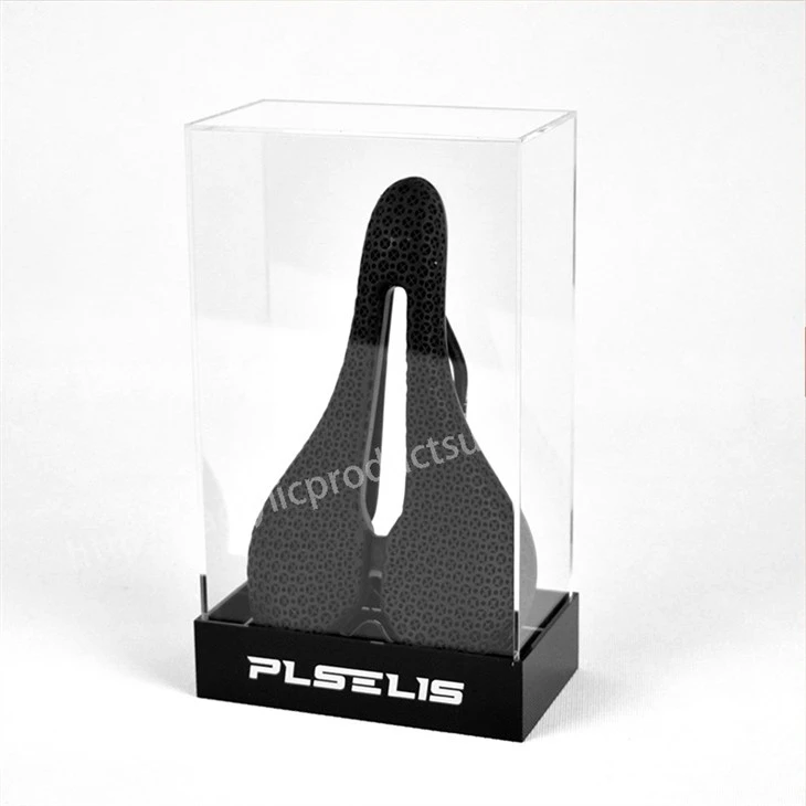 Acrylic Mountain Bike Seat Display Box Acrylic Mountain Bike Seat Display Box