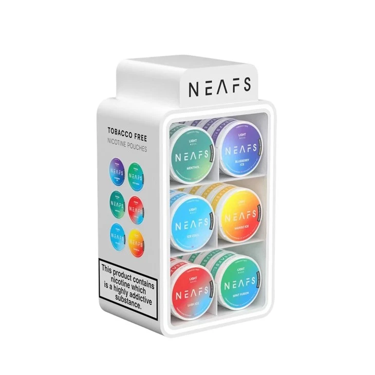 Acrylic Nicotine Pouches Display For Smoke Shops