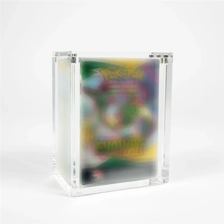 Acrylic Pokemon Booster Bundle Kit Build & Battle Display Case