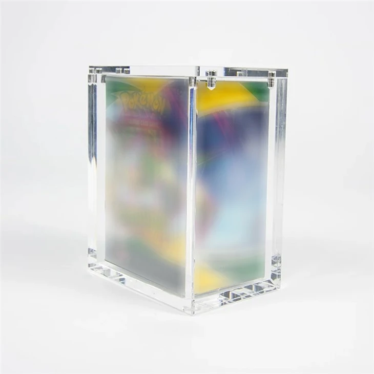 Acrylic Pokemon Booster Bundle Kit Build & Battle Display Case