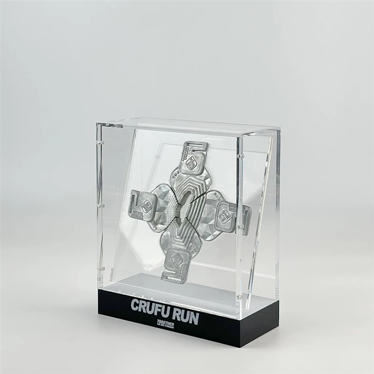 Acrylic Sports Medal Display Box Acrylic Sports Medal Display Box