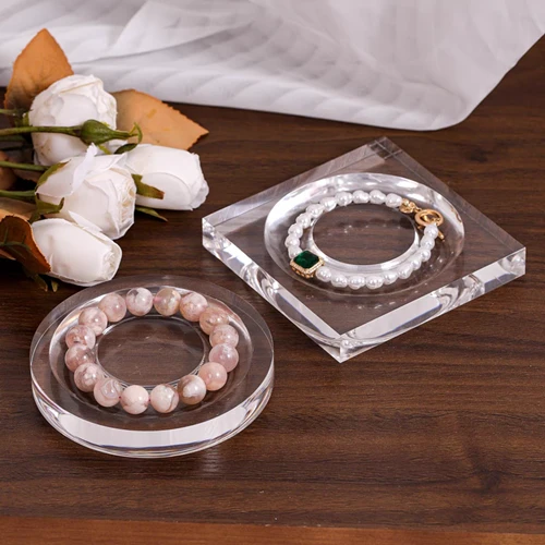 Clear Acrylic Bracelet Display Stand & Holder