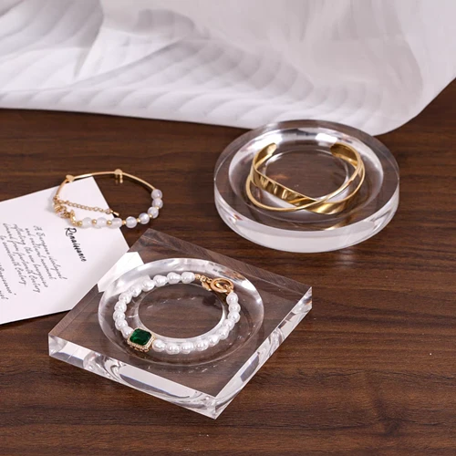 Clear Acrylic Bracelet Display Stand & Holder