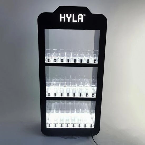 Counter Top Acrylic Vape Display Stand LED Display Stand Counter Top Acrylic Vape Display Stand LED Display Stand