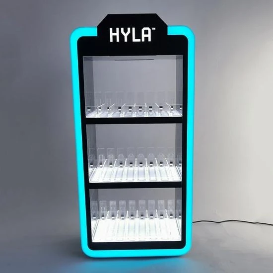Counter Top Acrylic Vape Display Stand LED Display Stand Counter Top Acrylic Vape Display Stand LED Display Stand