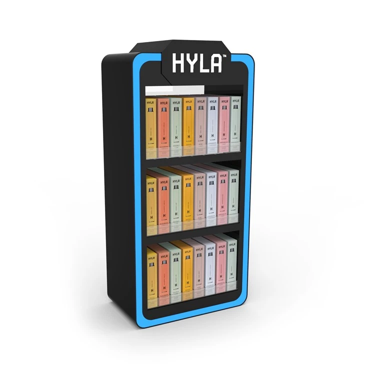 Countertop Acrylic Vape Display Rack With LED