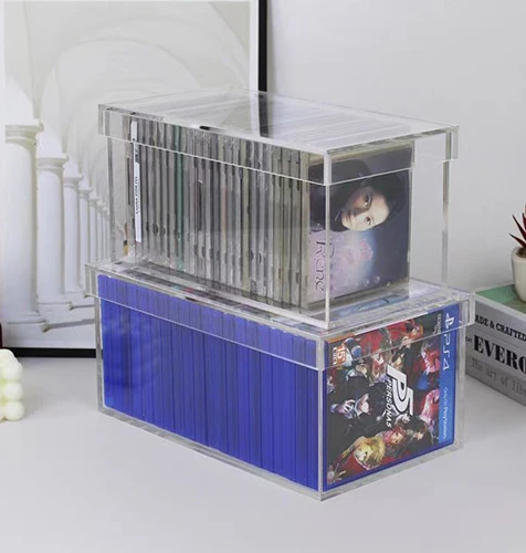 Custom Acrylic CD Case Display Rack Custom Acrylic CD Case Display Rack
