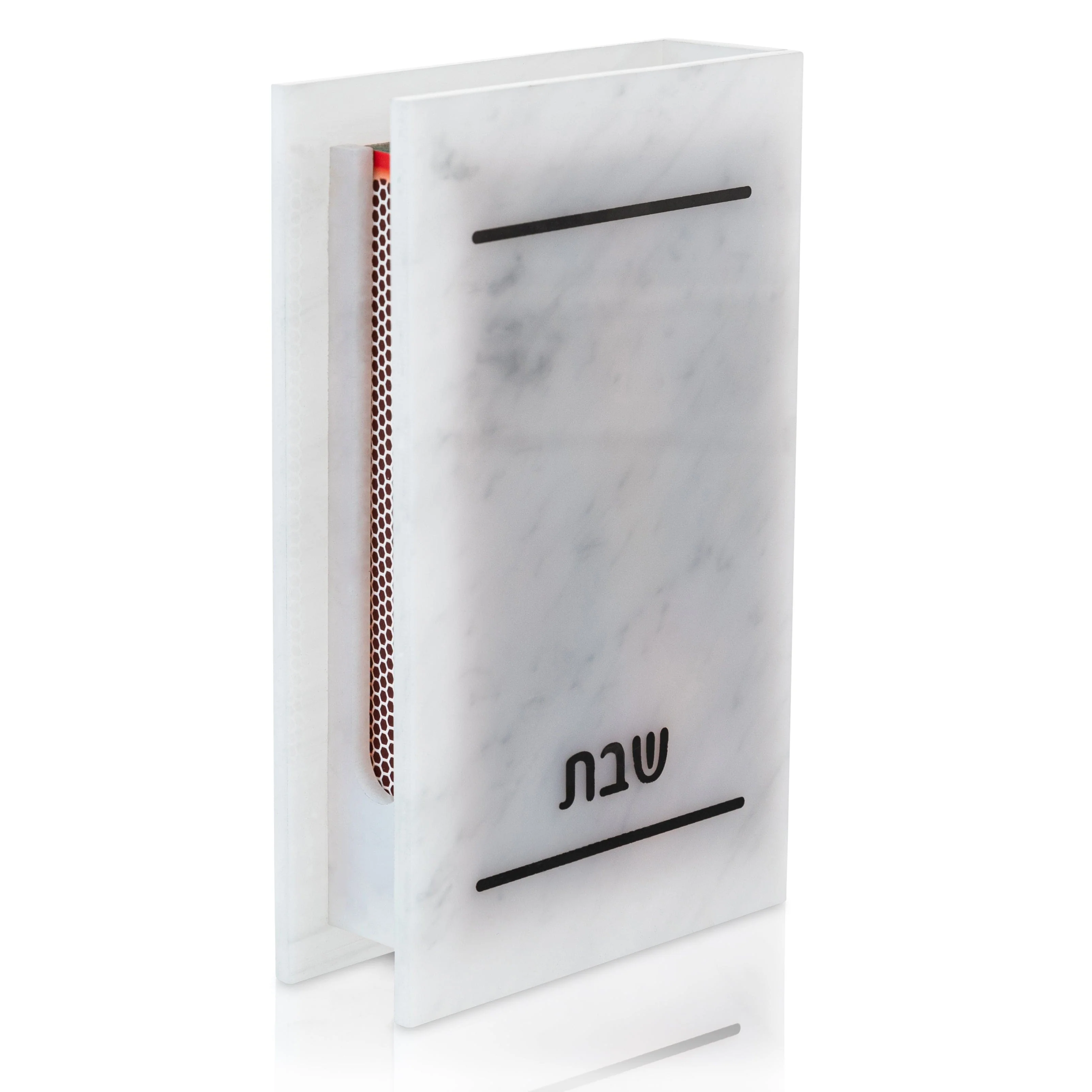 Custom Lucite Shabbat Matchbox Holder