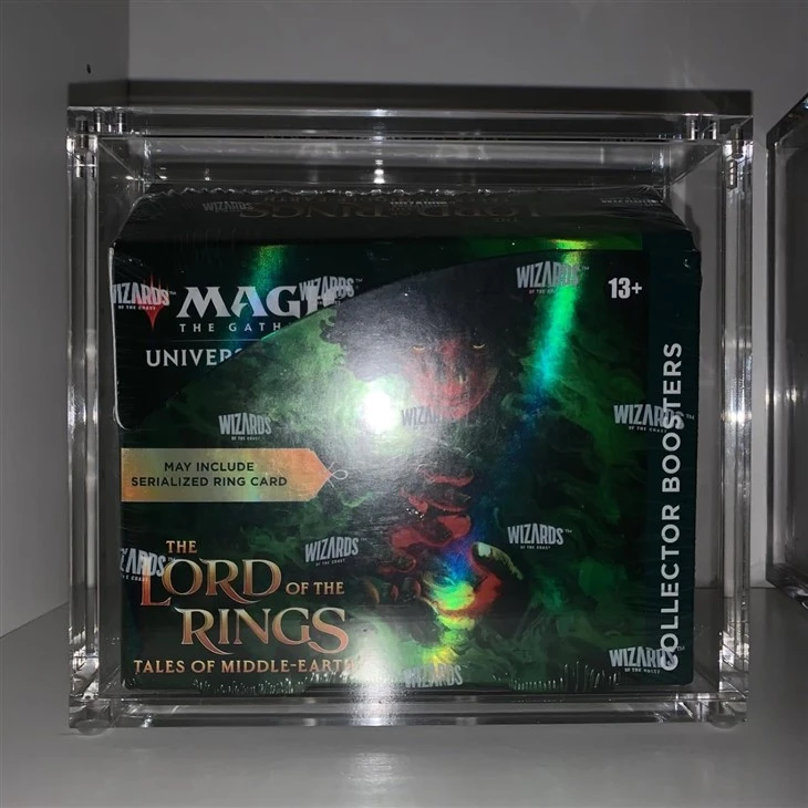Deluxe Acrylic Case For Magic Collector Booster Boxes Deluxe Acrylic Case For Magic Collector Booster Boxes