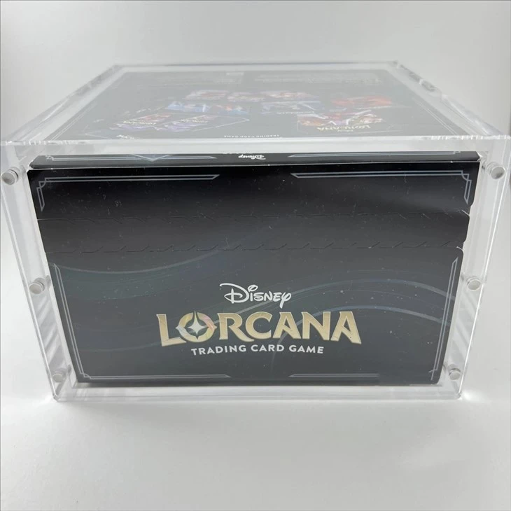 Acrylic Disney Lorcana Illumineer's Trove Display Case Acrylic Disney Lorcana Illumineer's Trove Display Case