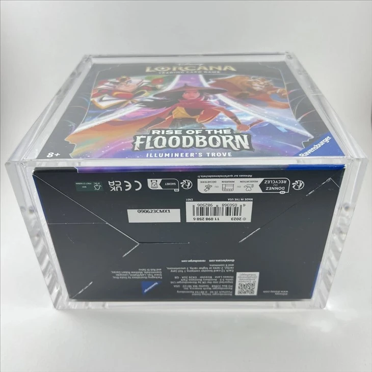 Acrylic Disney Lorcana Illumineer's Trove Display Case Acrylic Disney Lorcana Illumineer's Trove Display Case