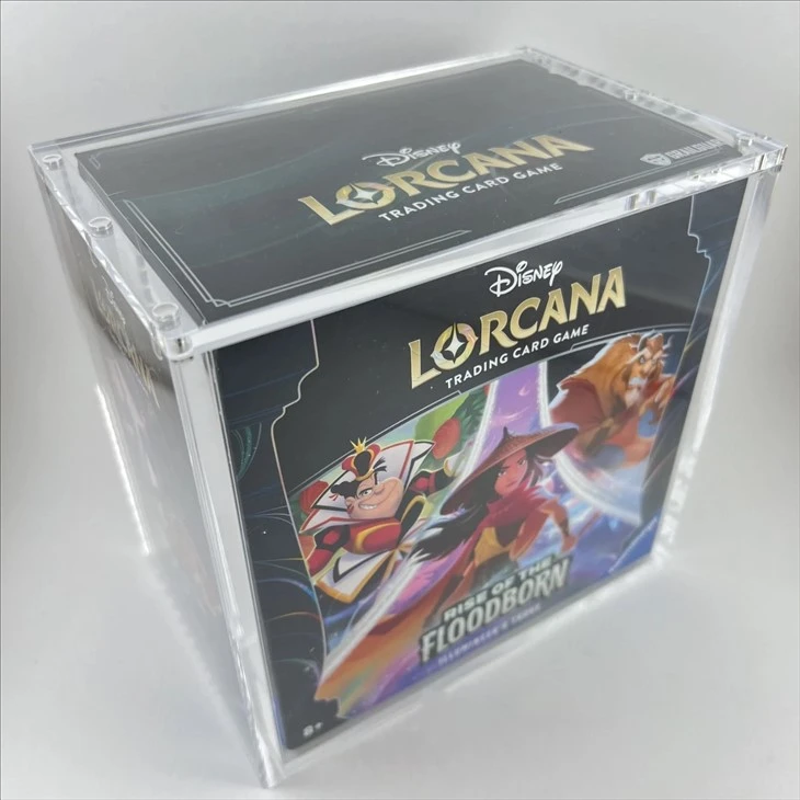 Acrylic Disney Lorcana Illumineer's Trove Display Case Acrylic Disney Lorcana Illumineer's Trove Display Case