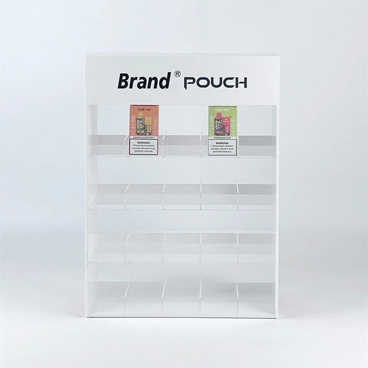 Acrylic 4 Tier Vape Pens Display Rack