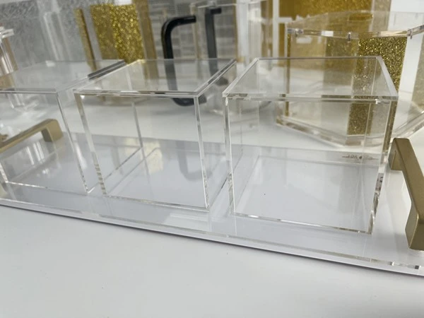 Acrylic Kosher Pastry Box With Tray Acrylic Kosher Pastry Box With Tray