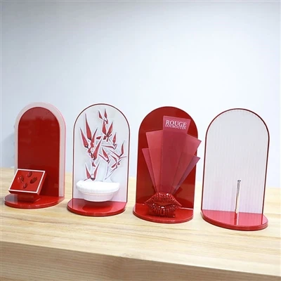Compact And Beautiful, Acrylic Display Stands Brighten Every Corner