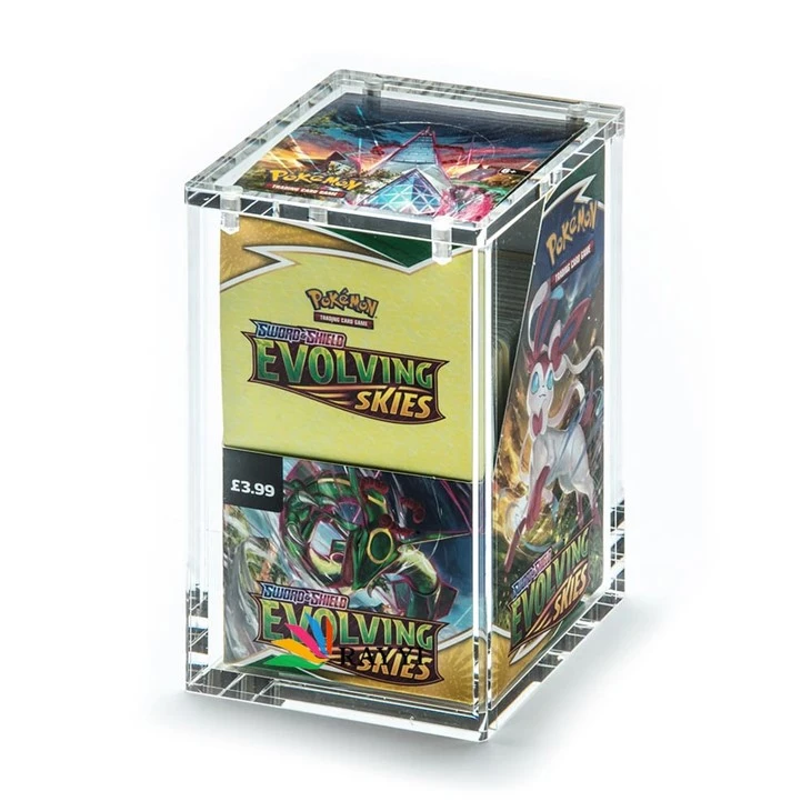 Pokmon Booster Box Half 18-packs Acrylic Display Case