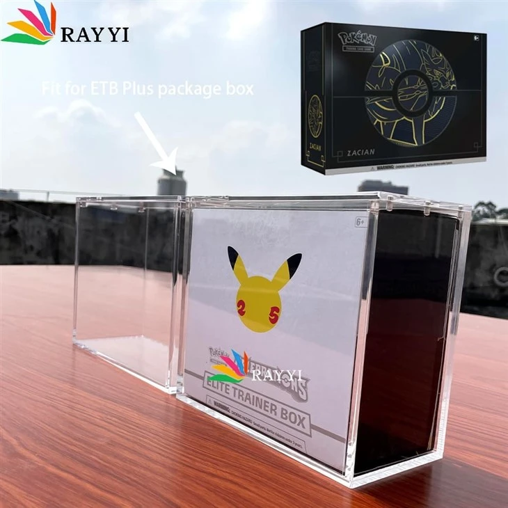 Pokemon Elite Trainer Box (ETB) Plus Acrylic Case Pokemon Elite Trainer Box (ETB) Plus Acrylic Case