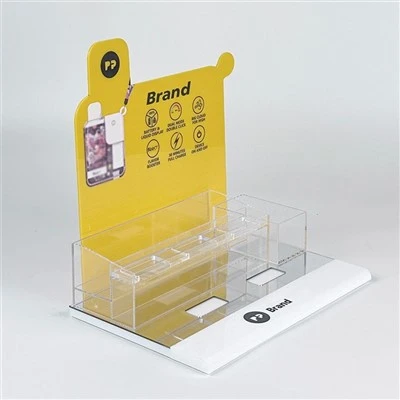 Acrylic Counter Vape Kits Display Stand