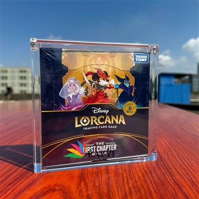 Acrylic Disney Lorcana Booster Box Japanese Display Case
