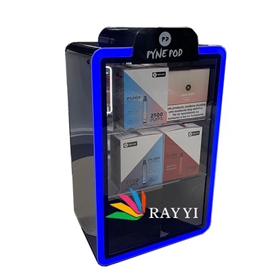 Acrylic Vape Display Case Counter