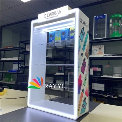 Acrylic Vape Display Stand with Led