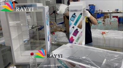 How to customize a logo for acrylic display frames?