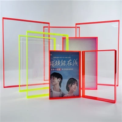 Art Gallery Wall Acrylic Custom Neon Frame