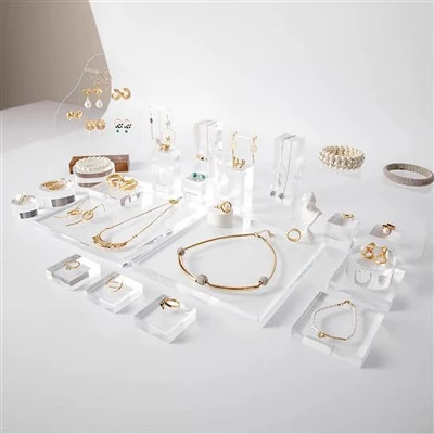 Clear Acrylic Jewelry Display & Perspex Stand