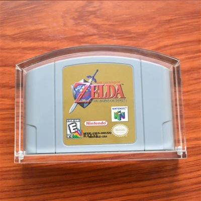 Clear Acrylic Nintendo 64 Case