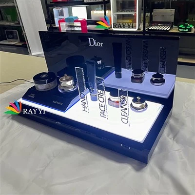 Counter Acrylic Cosmetic Display Stand