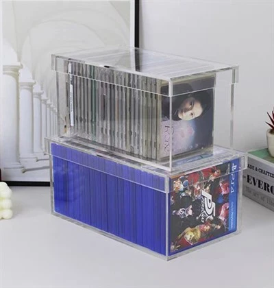 Custom Acrylic CD Case Display Rack