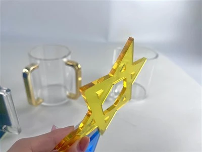 Lucite Custom Acrylic Star Of David