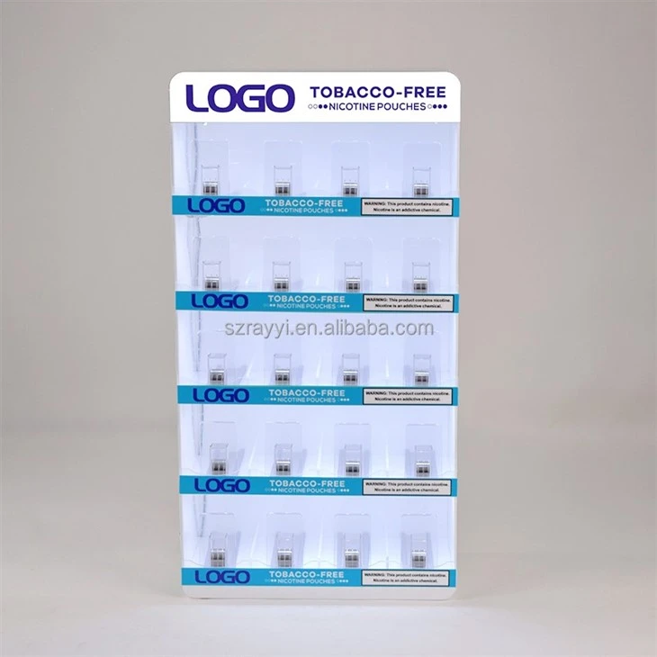 Springloaded Nicotin Pouche Counter Top Display Springloaded Nicotin Pouche Counter Top Display